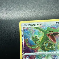 Pokemon TCG Rayquaza Amazing Rare Holo 138/185 Vivid Voltage English 2020 - Image 5