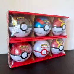 2X COSTCO EXCLUSIVE 3 TIN SET BUNDLE POKEMON TCG POKEBALL (6X POKEBALL TOTAL) - Image 1