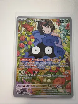 Pokemon Erika's Tangela 218/217 ASC 2026 Ability Basic Grass Regular 80 HP - Image 1