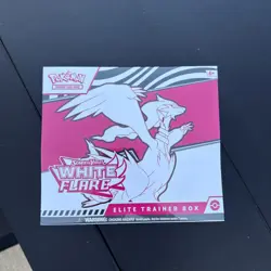 Pokemon TCG Scarlet & Violet White Flare Elite Trainer Box Factory ETB - Image 1