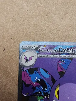 Pokemon Team Rocket's Crobat ex Special Illustration Rare 234/182 - Image 4