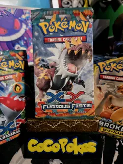 2014 Pokemon XY Furious Fists Booster Pack Sealed* *Tyrantrum - Image 1