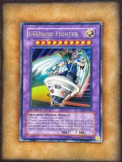 Yugioh UFOroid Fighter CRV-EN034 Ultra Rare 1st Ed LP - Image 1