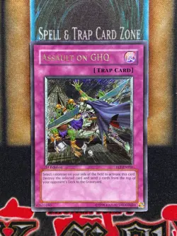 Yugioh Assault On GHQ FET-EN056 UIltimate Rare 1st Ed LP - Image 1