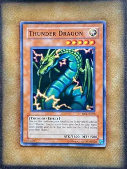 Yugioh Thunder Dragon DB2-EN058 Common LP - Image 1