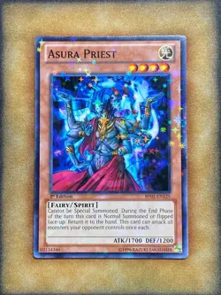 Yugioh Asura Priest BP01-EN125 Starfoil Common 1st Ed NM - Image 1