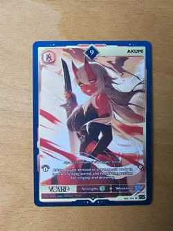 Akumi 9 Non-Holo Card 1st Edition Rising Stars GamerSupps VCard Yoclesh 062/190 - Image 2