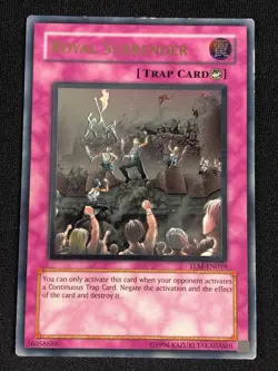 YUGIOH ROYAL SURRENDER TLM-EN059 ULTIMATE MP - Image 1