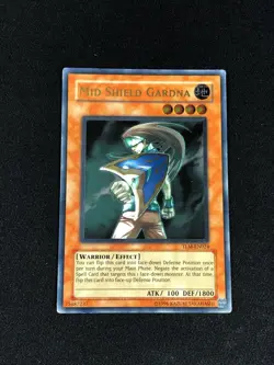YUGIOH MID SHIELD GARDNA TLM-EN024 ULTIMATE PLAY/EDGEWARE - Image 1
