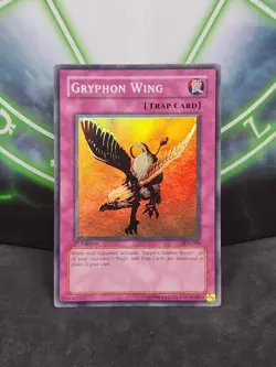 Yugioh Gryphon Wing SDP-050 Super Rare 1st Edition NM - Image 1