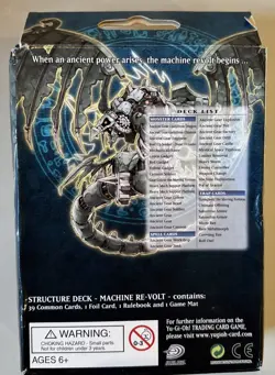 Yugioh 1 MACHINE RE-VOLT FACTORY SEALED 1st Edition Deck W/Display - Image 5
