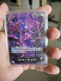 One Piece CCG Monkey.D.Luffy 2nd Aniversario Set OP09-061 NM - Image 1