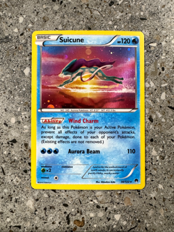 Pokemon TCG Suicune 30/122 BREAKpoint Alternate Cosmos Holo Rare Promo NM-M - Image 1