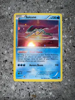 Pokemon TCG Suicune 30/122 BREAKpoint Alternate Cosmos Holo Rare Promo NM-M - Image 3