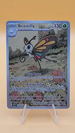 Beautifly 219/217- Ascended Heroes - Pokemon TCG - Illustration Rare - Near Mint - Image 1