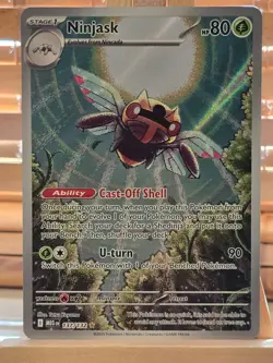 Ninjask 137/132 IR - MEG EN Mega Evolutions Pokemon - NM/M - Image 1