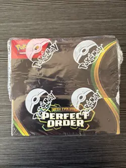 Pokemon Perfect Order Opened Booster Box 36 Packs Hits Taken Out Gengar & EX INC - Image 1
