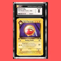 Pokemon 1st Edition Team Rocket Dark Electrode 34/82 - Image 1