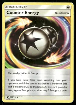 COUNTER ENERGY 100/111 UC CRIMSON INVASION POKEMON MP - Image 1