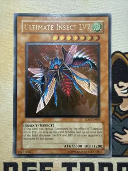 Ultimate Insect LV7 TLM-EN010 Ultimate Rare Unlimited YuGiOh NM+ - Image 3
