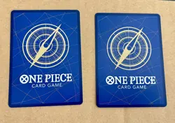 One Piece Sanji & Zoro Parallel 3rd Anniversary Promo OP12-039 OP12-079 Set - Image 2