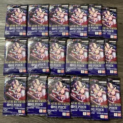 Lot Of 18 : One Piece OP14 The Azure Sea's Seven Booster Packs English - Image 1