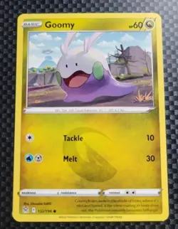 Pokemon TCG Goomy Lost Origin 132/196 Regular Common Card NM 2022 - Image 1