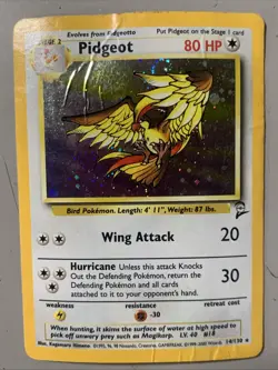 Pokemon TCG Vintage Base Set & Base Set 2 Holo Rare Lot of 4 Cards WOTC VTG HP - Image 5