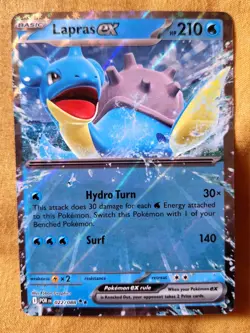 Pokemon Cards: Lapras ex 22/88 Double Rare Holofoil ME: Perfect Order - Pokemon - Image 1