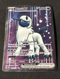 Absol ex 214/197 SV03: Obsidian Flames Ultra Rare Full Art. Pokemon Card - Image 1
