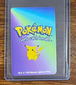 Onix #95 KFC Pokemon mini card promo 1998 - Image 2