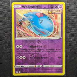 Wobbuffet - 066/203 - Reverse Holo - Evolving Skies - Pokemon Card - MP - Image 1