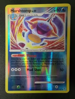 Marshtomp 67/147 Pokemon TCG Platinum Supreme Victors Komiya Reverse Holo - Vlp - Image 1