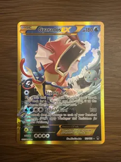 Pokemon TCG Gyarados EX 123/122 XY Breakpoint 2016 Secret Holo Rare Card - Image 1