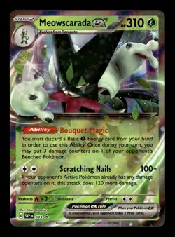 Meowscarada ex 033 SV: Scarlet & Violet Promo Cards Pokemon TCG - Image 1
