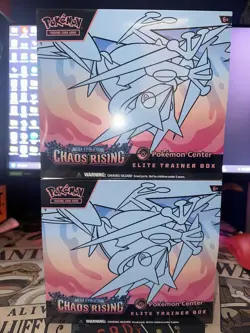 Chaos Rising Pokemon Center ETB X2 - Image 1