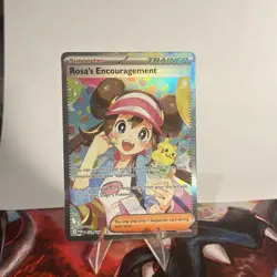 The Pokemon Company Pokemon GO Rosa's Encouragement 123/088 Full Art Holo Rare - Image 1