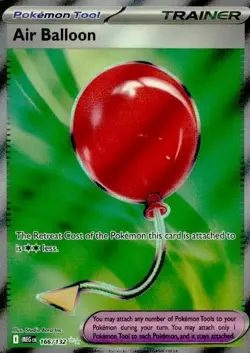 Air Balloon 166/132 Ultra Rare Mega Evolution Pokemon NM - Image 1