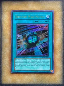 Yugioh Diffusion Wave-Motion RDS-ENSE1 Ultra Rare Limited Edition NM - Image 1