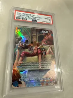 One Piece 500 Years In The Future Donquixote Doflamingo Special Alt Art PSA 10 - Image 1