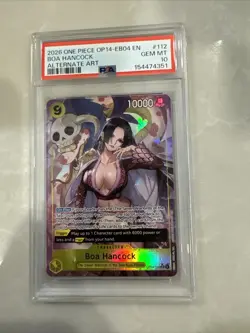 Boa Hancock 112 Alternate Art One Piece PSA 10 - Image 1