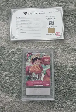 Monkey D. Luffy P-080 Mos Burger Promo ARS 10 One Piece TCG Japanese - Image 1