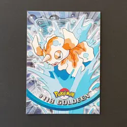 Cards Pokemon Topps Serie 2 "#118 GOLDEEN" (MINT - COME NUOVA) - Image 1