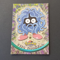 Cards Pokemon Topps Serie 1 "#114 TANGELA FOIL" (MINT - COME NUOVA) - Image 1