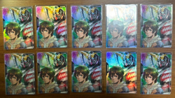Gundam Card Game RP-005 Resource Banagher & Unicorn Destroy Mode Promo 10 Set JP - Image 1