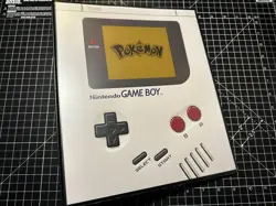 POKEMON NINTENDO GAME BOY BINDER (large) TCG TRADING CARD BINDER - Image 1