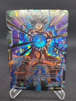Dragon Ball Super Card GameUltra Instinct Son Goku, Divine Technique BT23-110 SR - Image 1