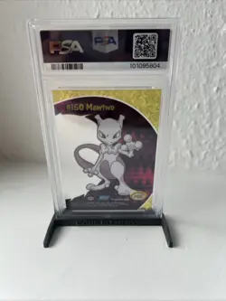 Pokemon Mewtwo PSA 10 TV Animation Clear Cards Topps 2000 GEM MT ✅ - Image 5