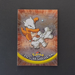 Cards Pokemon Topps Serie 1 "#105 MAROWAK FOIL" (MINT - COME NUOVA) - Image 2