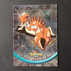 Cards Pokemon Topps Serie 1 "#99 KINGLER FOIL" (MINT - COME NUOVA) - Image 2